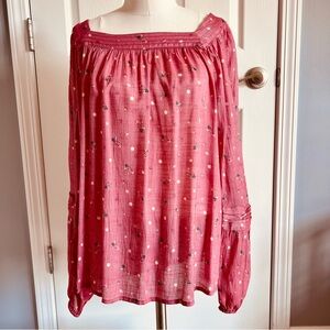 LC Lauren Conrad Long Sleeve Blouse Size XL
